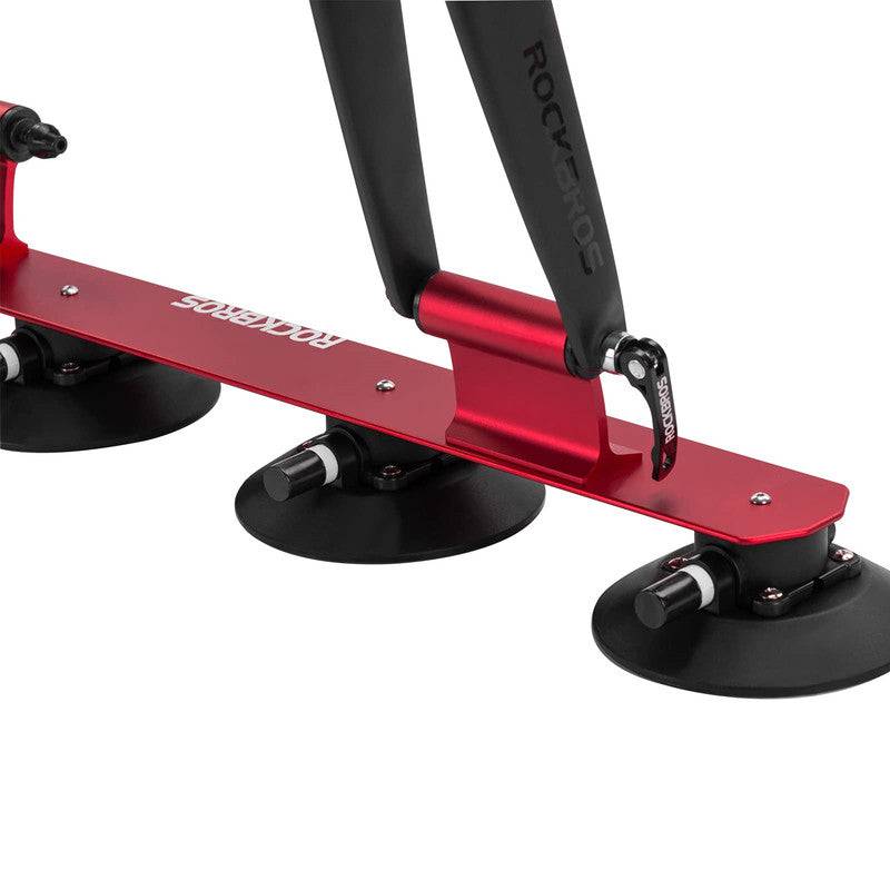 ROCKBROS Porte-vélo de vélo Porte-vélo de toit avec ventouses Montage rapide