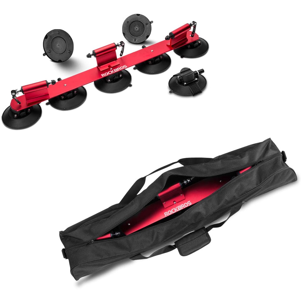 ROCKBROS Porte-vélo de vélo Porte-vélo de toit avec ventouses Montage rapide