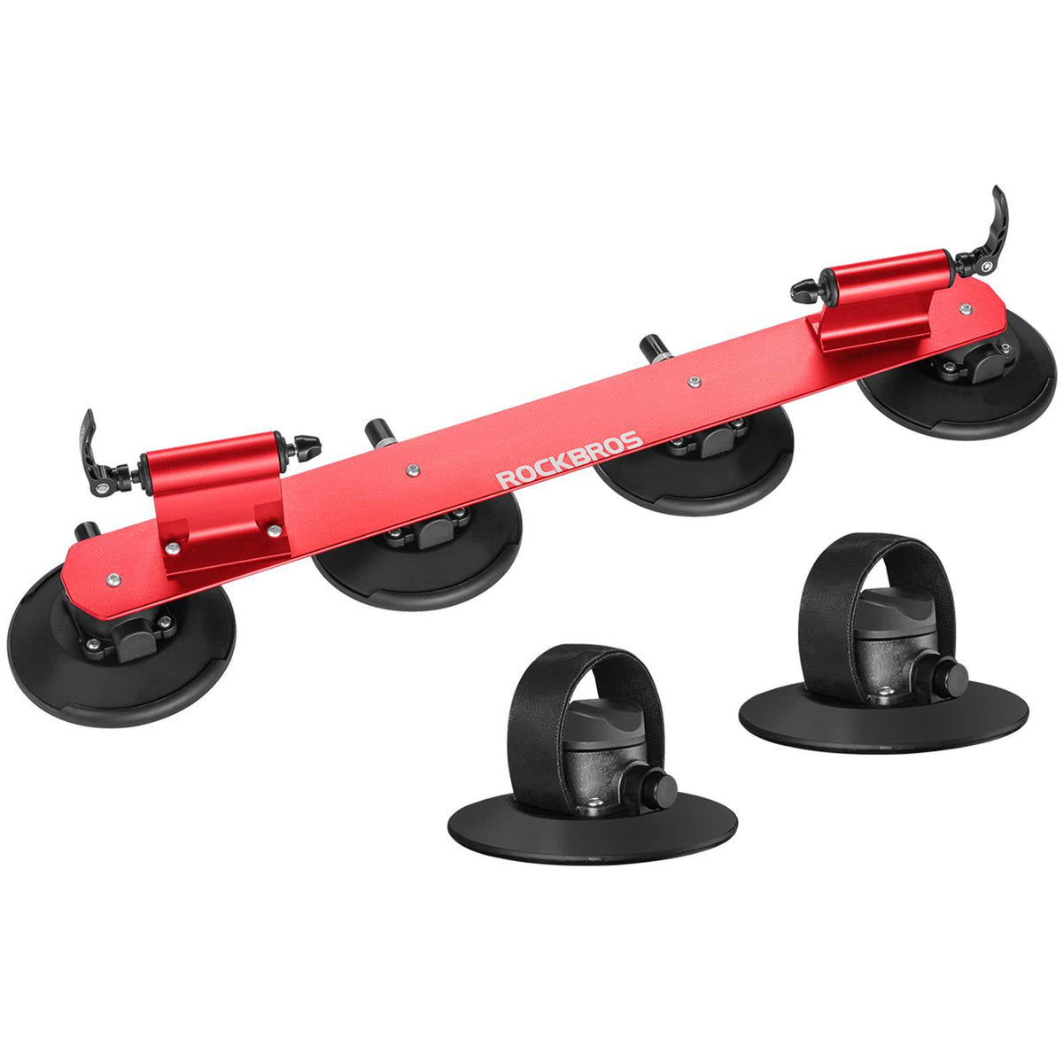 ROCKBROS Porte-vélo de vélo Porte-vélo de toit avec ventouses Montage rapide