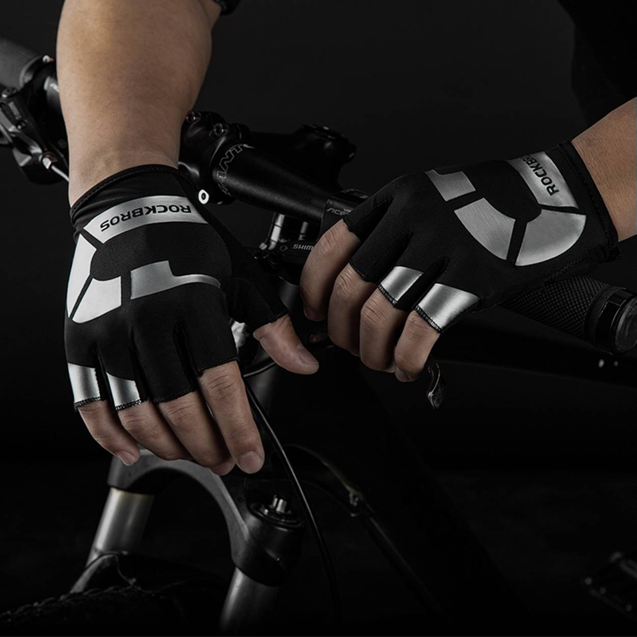 Gants d'équitation sport printemps-automne, antidérapants et réfléchissants, ROCKBROS