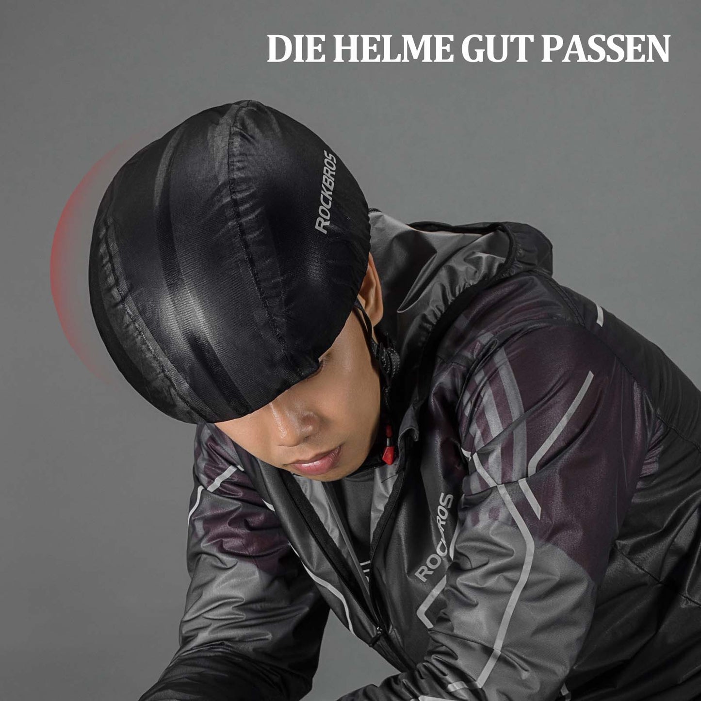 Housse de casque imperméable et anti-poussière pour casques de vélo, ROCKBROS
