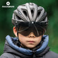 Casque de vélo enfant avec lunettes et visière magnétiques amovibles intégrées ROCKBROS