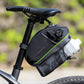 Sacoche de selle de vélo résistante aux rayures avec porte-bouteille 1,5 L ROCKBROS