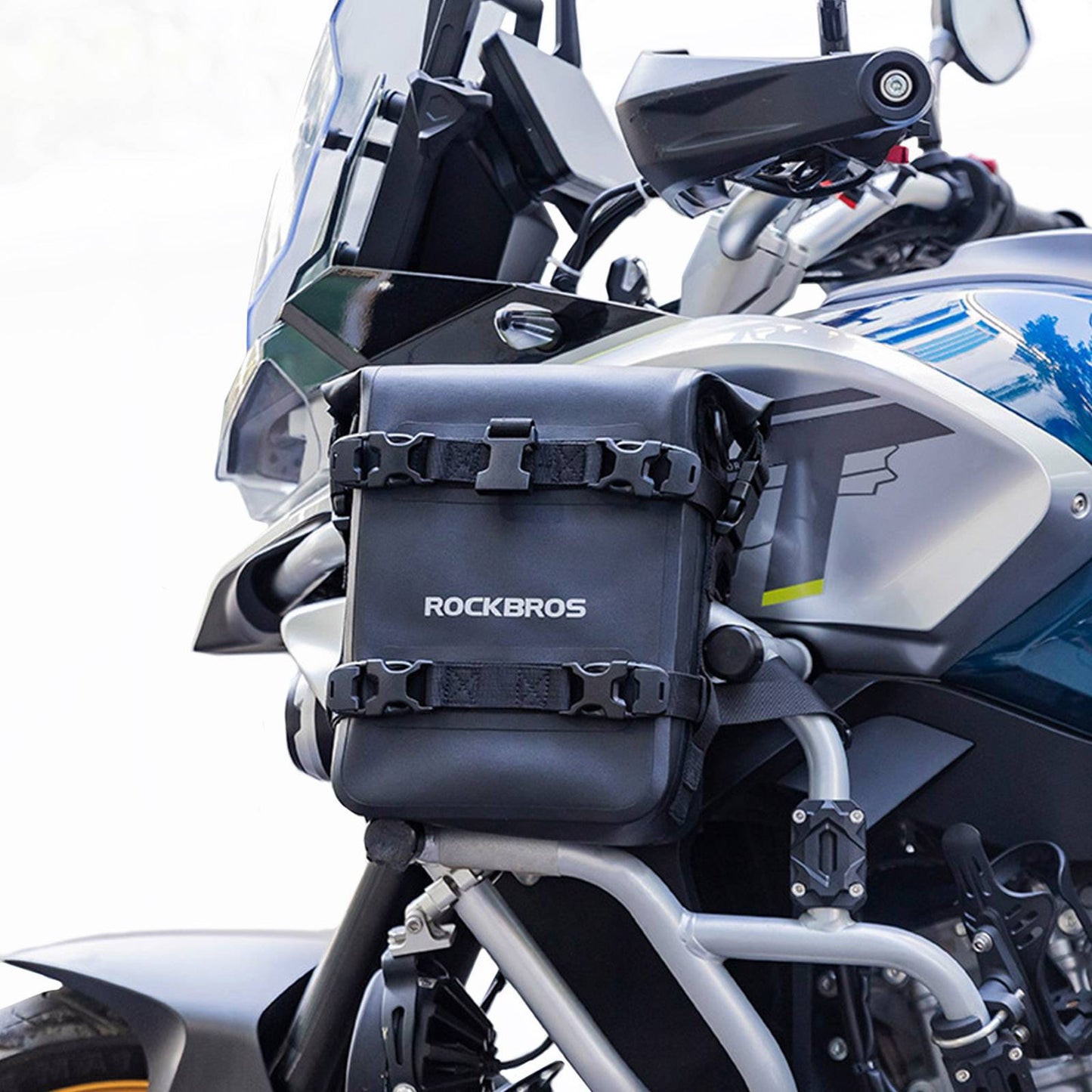 Sacoche latérale de moto, étanche, sacoche de 5 L, noire, ROCKBROS