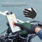Gants de moto, gants homme coupe-vent compatibles écrans tactiles, ROCKBROS