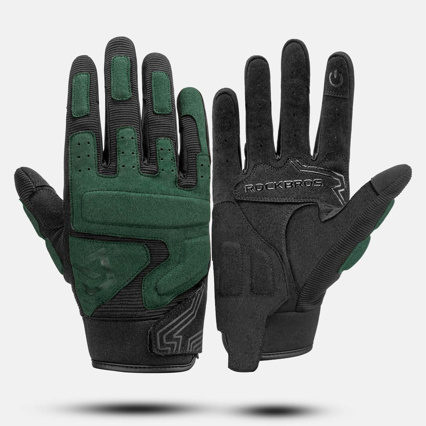 Gants de moto, gants homme coupe-vent compatibles écrans tactiles, ROCKBROS