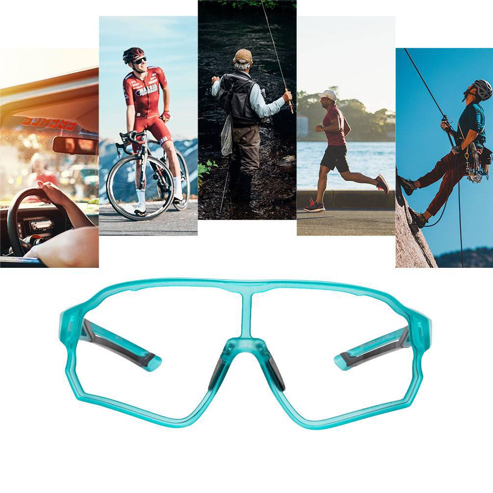 Lunettes de vélo dynamiques ROCKBROS avec filtre solaire UV400