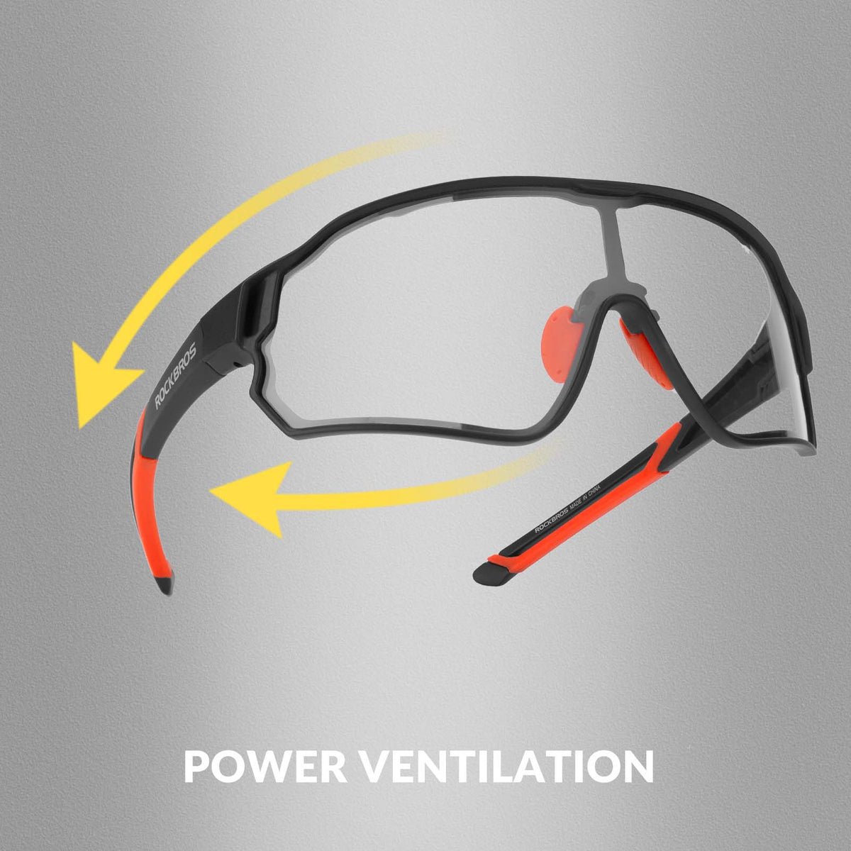 Lunettes de vélo dynamiques ROCKBROS avec filtre solaire UV400