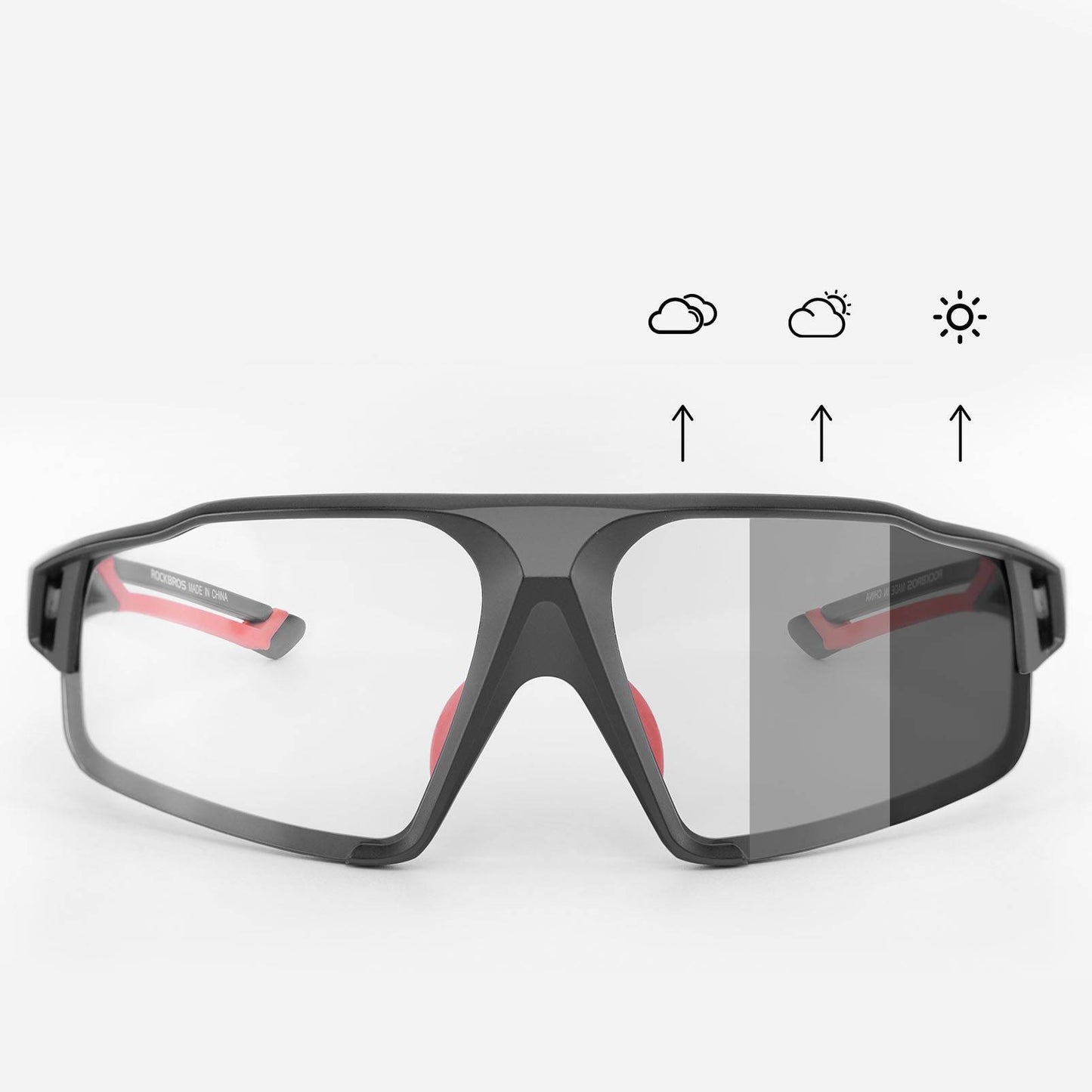 Lunettes de soleil photochromiques pour activités de plein air, unisexes, ROCKBROS