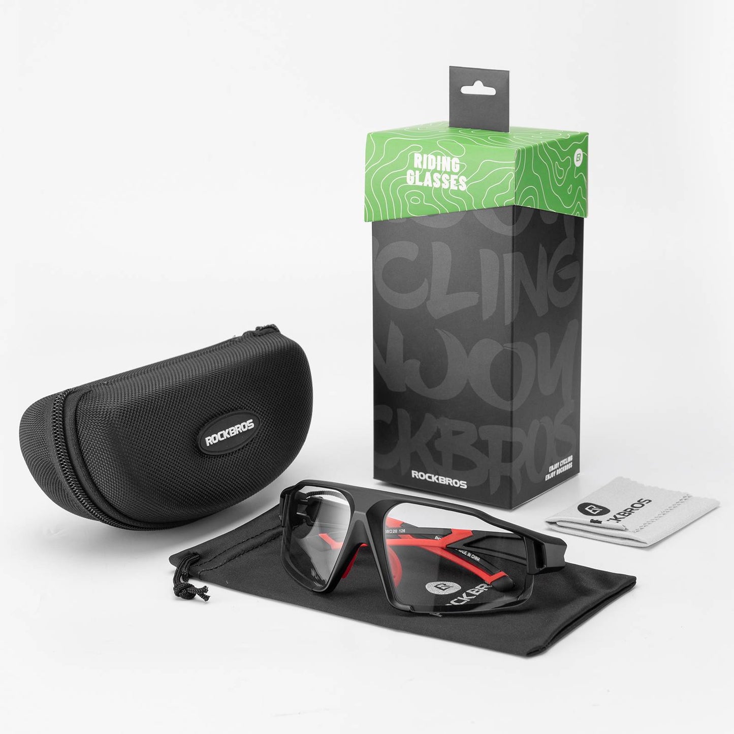 Lunettes de soleil photochromiques pour activités de plein air, unisexes, ROCKBROS