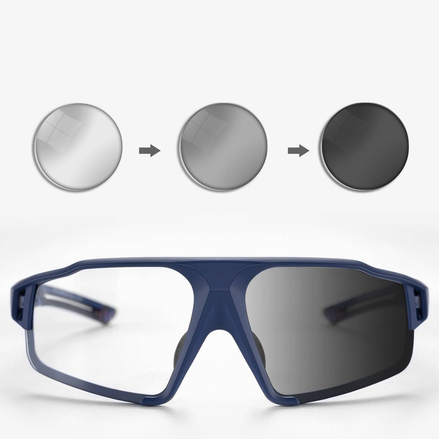 Lunettes de soleil photochromiques pour activités de plein air, unisexes, ROCKBROS