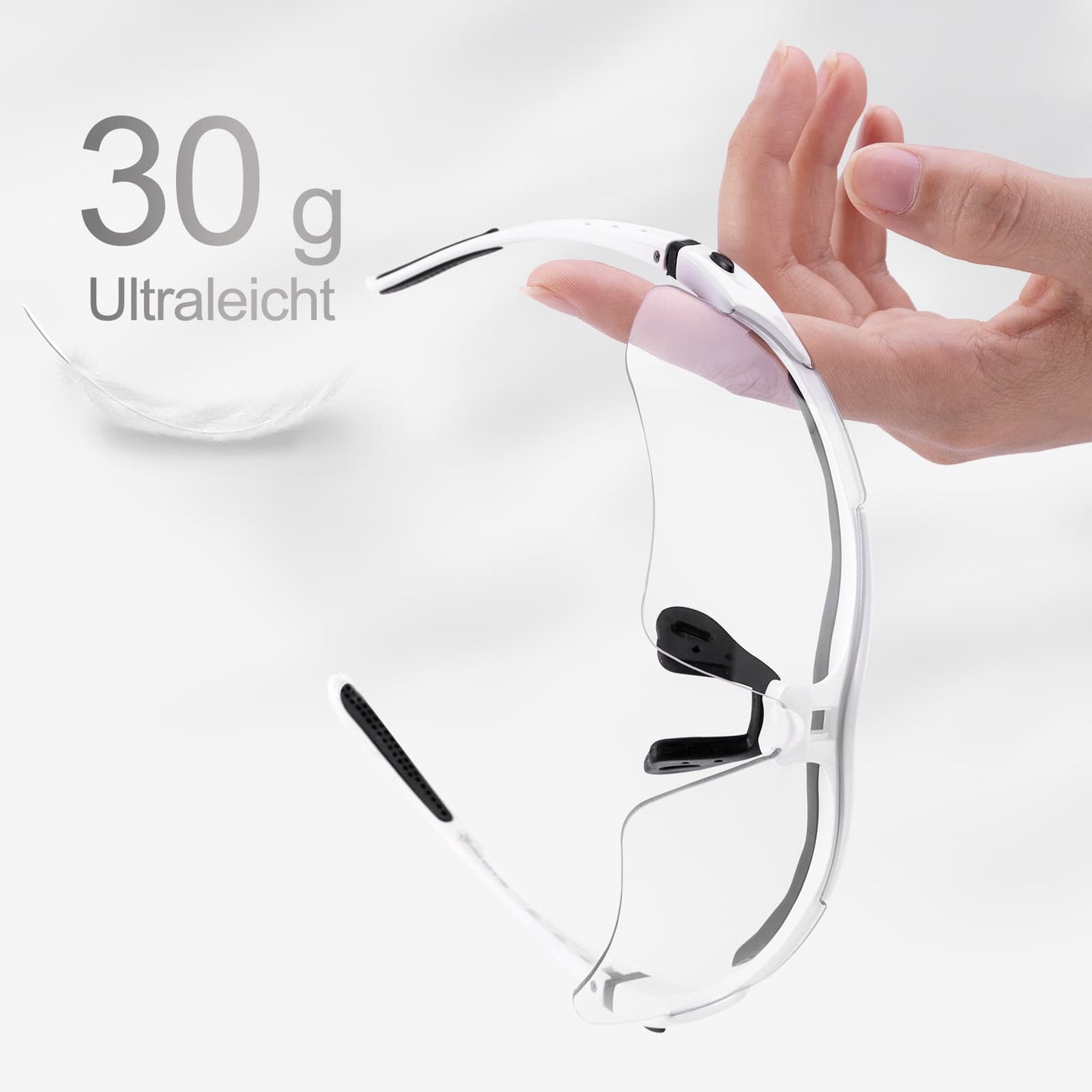 Lunettes de sport photochromiques avec bandeau élastique interchangeable ROCKBROS