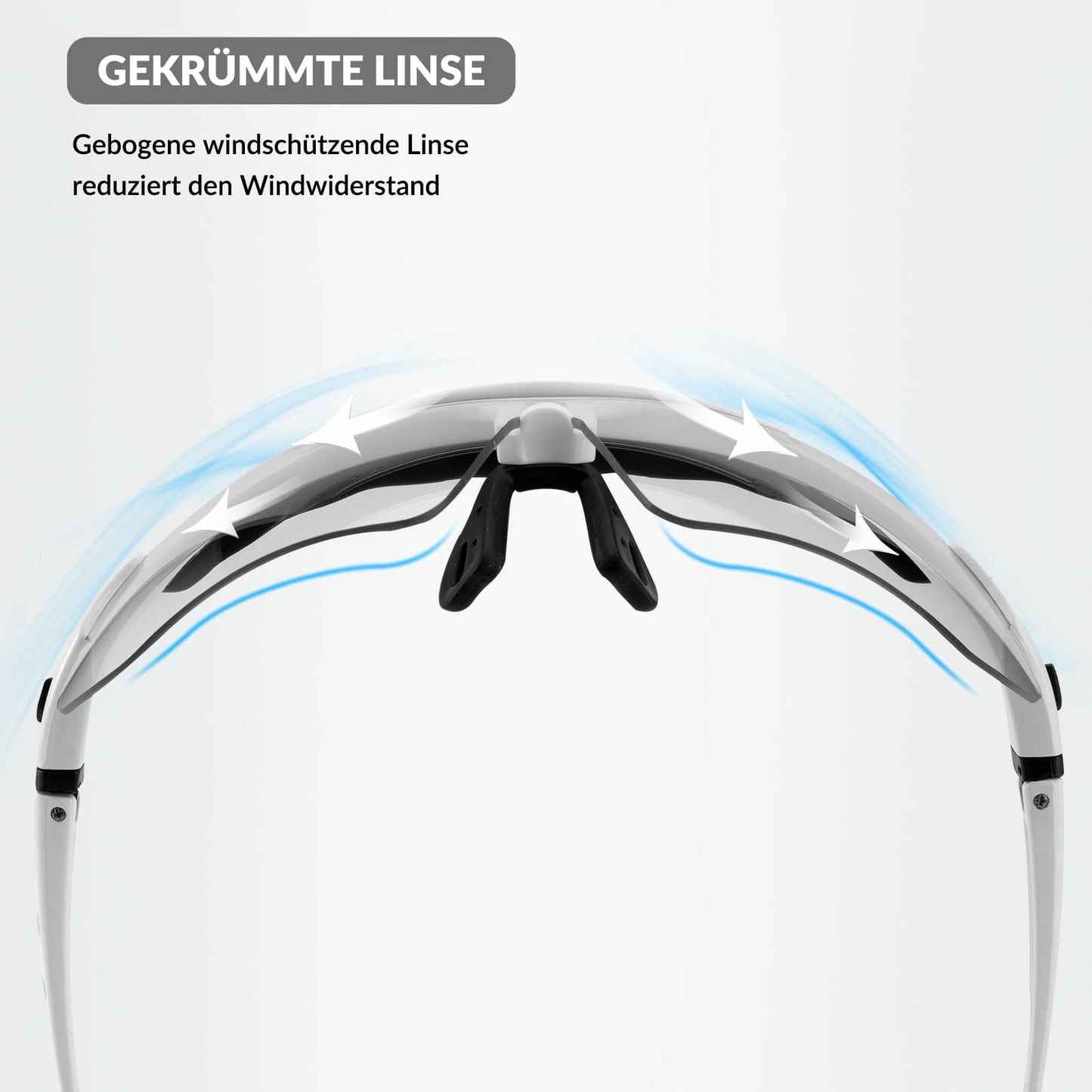 Lunettes de sport photochromiques avec bandeau élastique interchangeable ROCKBROS