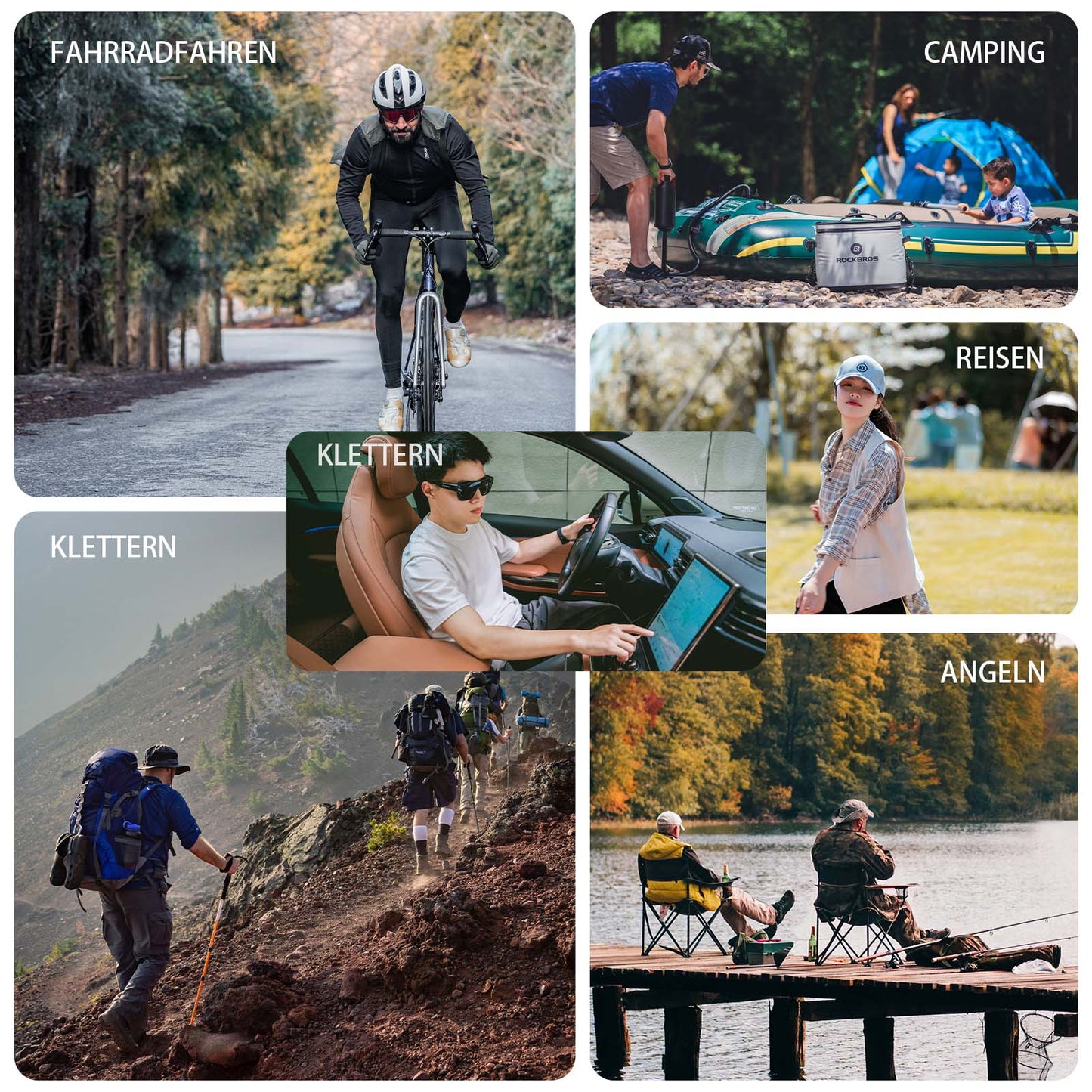 Lunettes de cyclisme polarisées, lunettes de myopie, lunettes de protection, lunettes de sport unisexes, ROCKBROS
