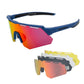Lunettes de cyclisme polarisées avec 4 verres interchangeables ROCKBROS