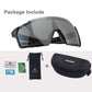 Lunettes de soleil polarisées, lunettes de cyclisme pour sports de plein air, noires, ROCKBROS