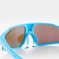 Lunettes de soleil polarisées avec protection UV400, bleu clair, unisexe, ROCKBROS