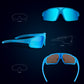 Lunettes de soleil polarisées avec protection UV400, bleu clair, unisexe, ROCKBROS