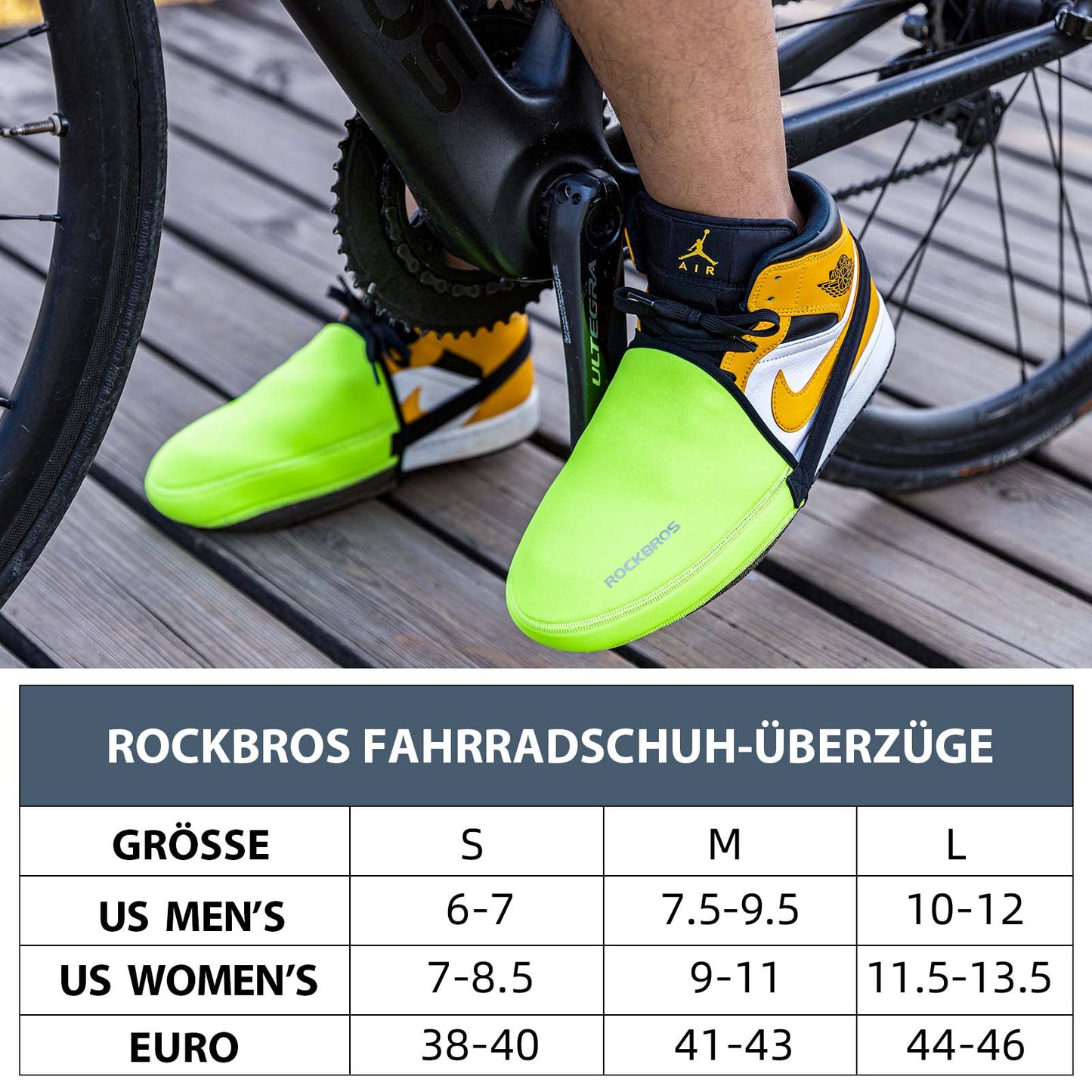 Surchaussures de cyclisme, couvre-chaussures de vélo en Kevlar hydrofuge ROCKBROS