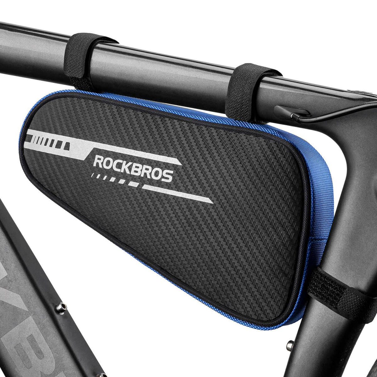 ROCKBROS Sac de cadre étanche Sac triangle pour VTT & vélos de route 1,2L