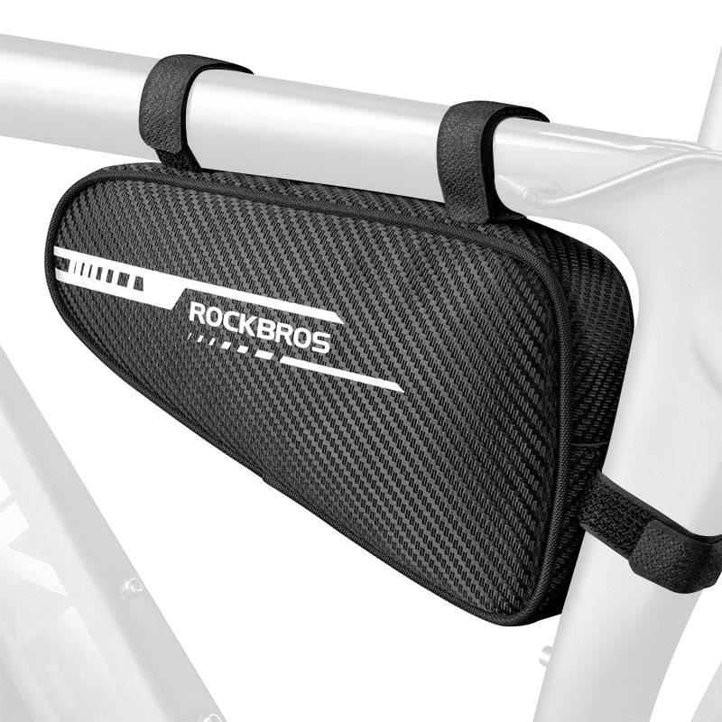 ROCKBROS Sac de cadre étanche Sac triangle pour VTT & vélos de route 1,2L