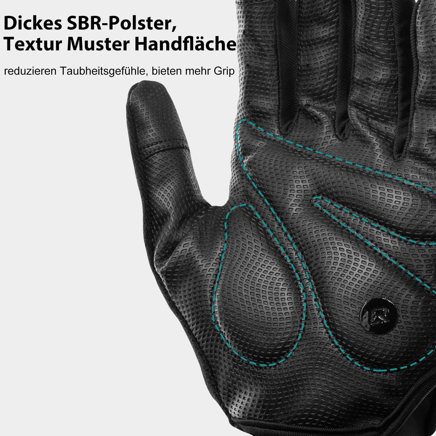 Gants d'équitation à doigts complets SBR pour hommes, tailles M à XXL, ROCKBROS