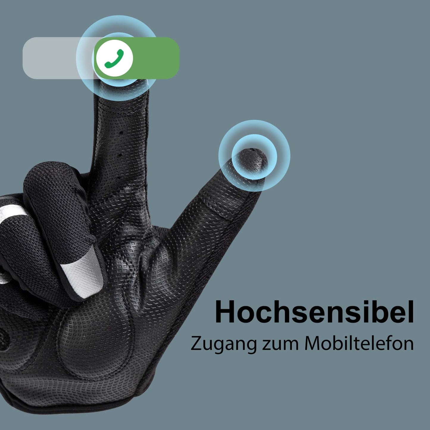 Gants d'équitation à doigts complets SBR pour hommes, tailles M à XXL, ROCKBROS