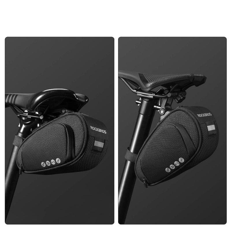 Sacoche de selle à fixation rapide, 1 L, pour VTT, vélo de route, vélo pliant, ROCKBROS
