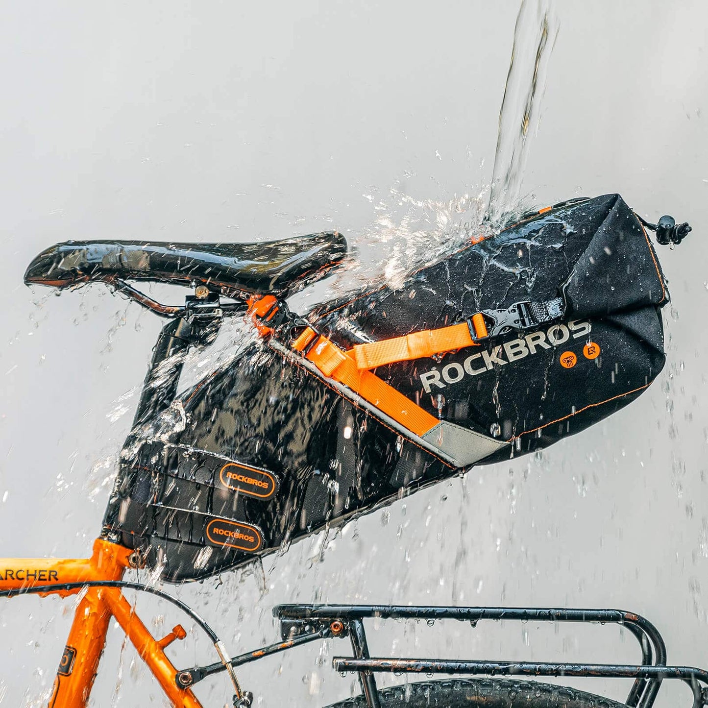 Sacoche de selle étanche pour VTT et vélos de route, 10 L, ROCKBROS