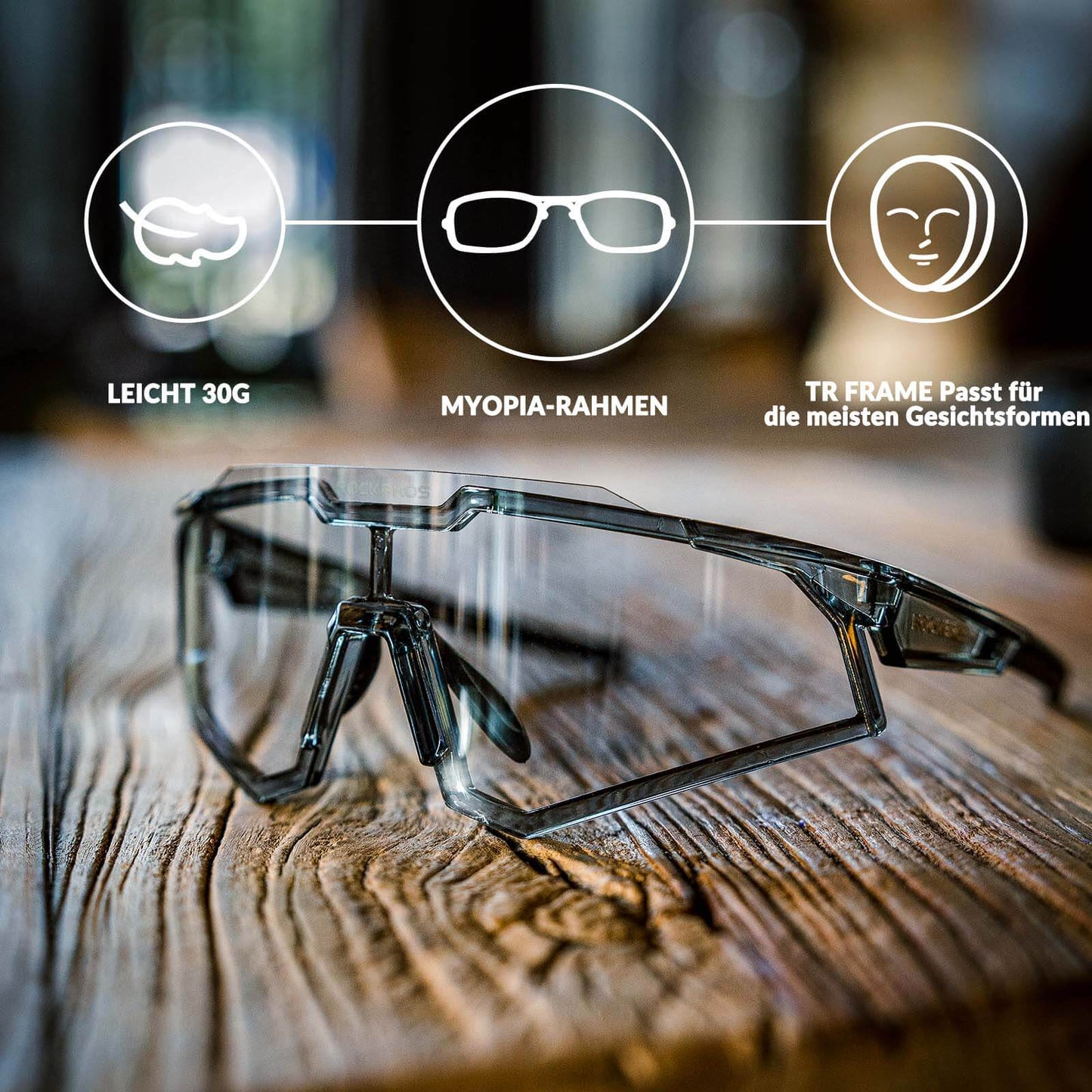 Lunettes de soleil, lunettes de cyclisme, verres teintés, pour l'extérieur, protection UV400, ROCKBROS
