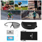 Lunettes de soleil pour hommes et femmes, lunettes de cyclisme avec protection UV, ROCKBROS