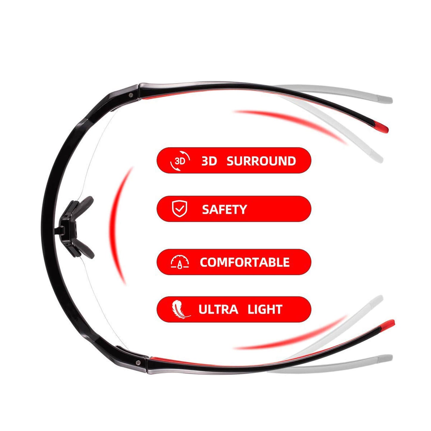 Lunettes de soleil pour hommes et femmes, lunettes de cyclisme avec protection UV, ROCKBROS