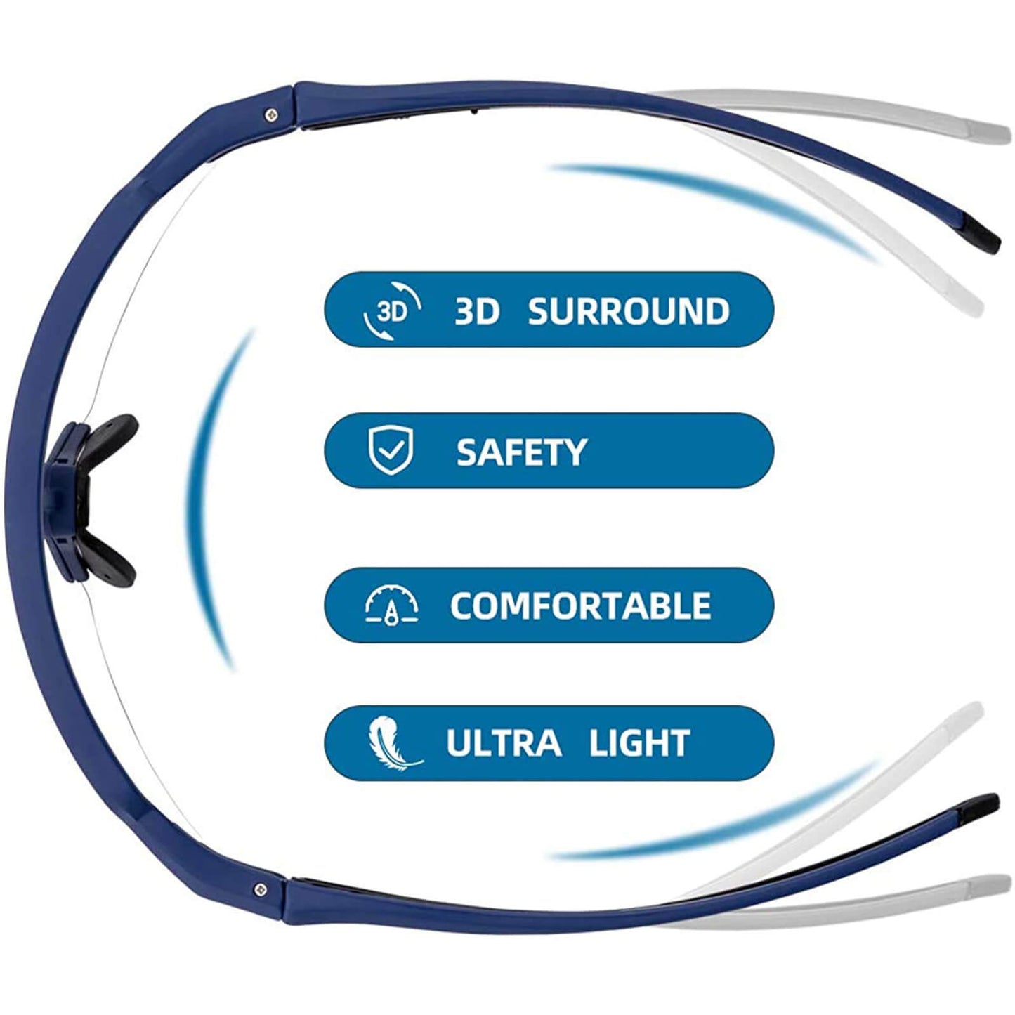 Lunettes de soleil pour hommes et femmes, lunettes de cyclisme avec protection UV, ROCKBROS