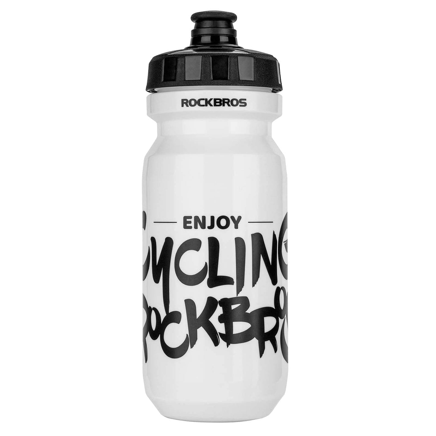 Gourde de sport ROCKBROS 600 ml en PP5, fournie avec une housse anti-poussière.