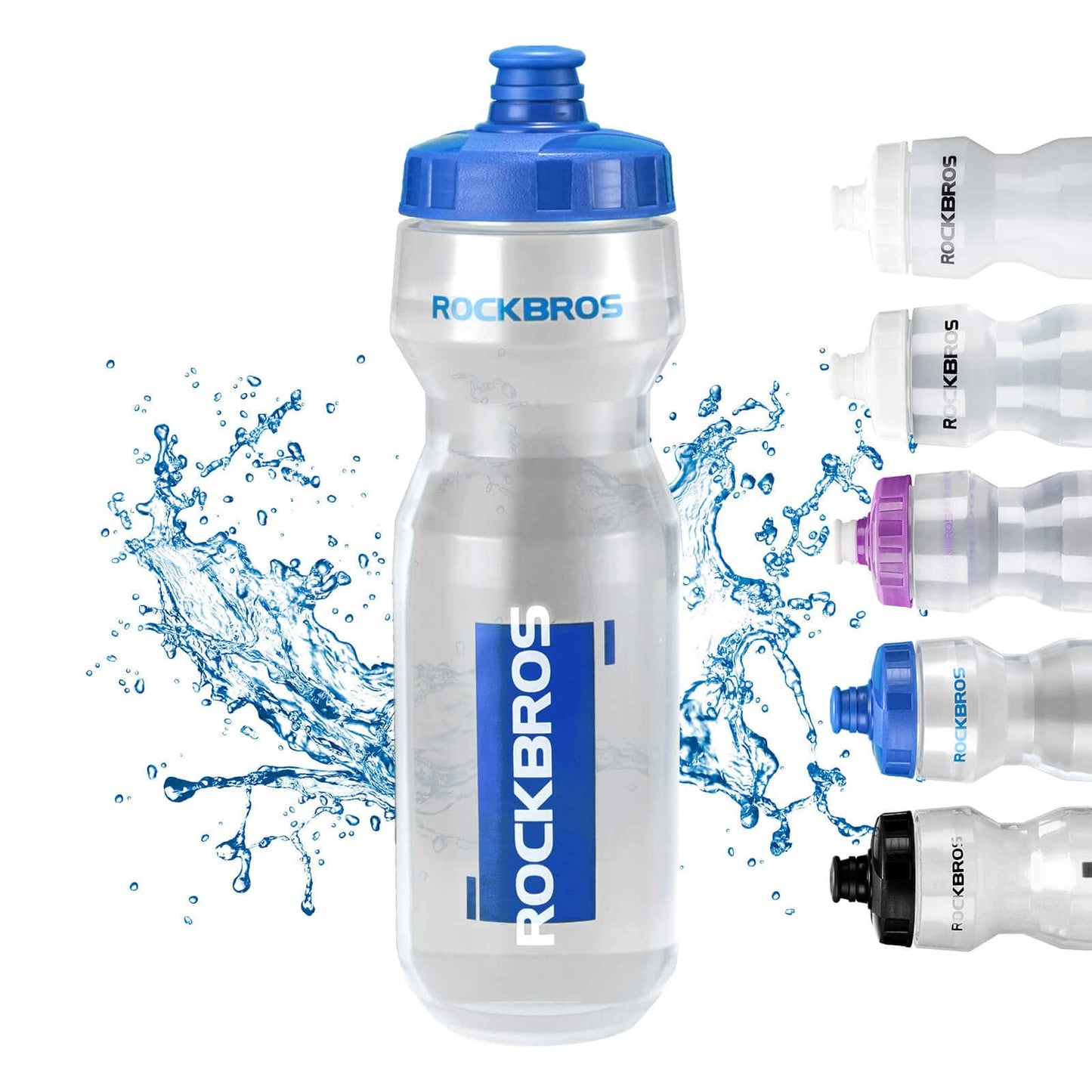 Gourde de sport 750 ml pour vélo, sans BPA, ROCKBROS