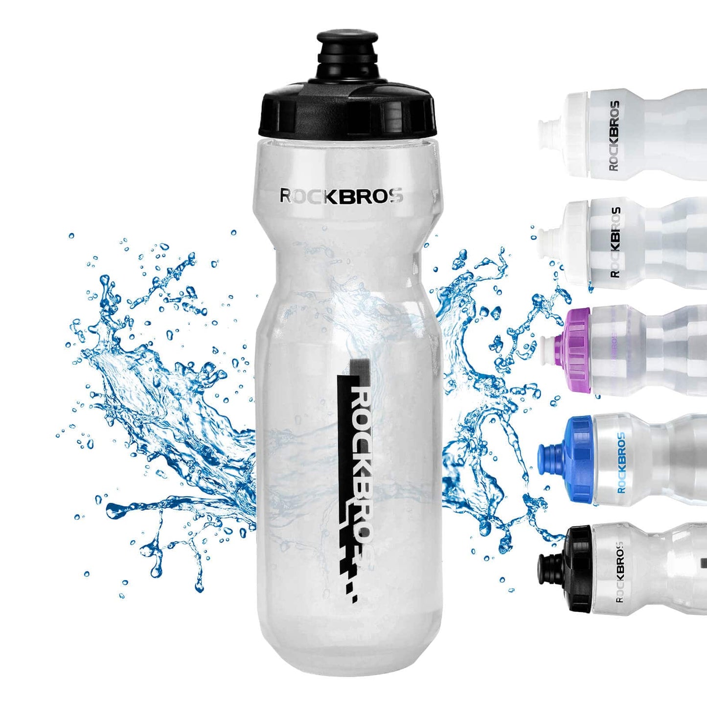 Gourde de sport 750 ml pour vélo, sans BPA, ROCKBROS