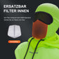 ROCKBROS Cagoule Coupe-Vent Vélo Full Face Masque Visage pour Cyclisme Ski
