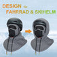 ROCKBROS Cagoule Coupe-Vent Vélo Full Face Masque Visage pour Cyclisme Ski