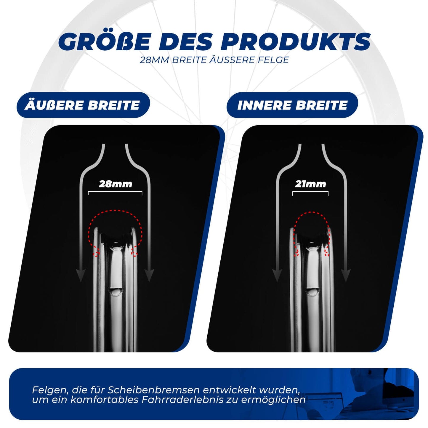 Roues T700 en carbone 28" avec axe traversant de 50 mm pour freins à disque, compatibles avec vélos de route et transmissions Shimano 8-12 vitesses, 24 rayons, plateau 36 dents, roulements en acier, marque Rockbros.