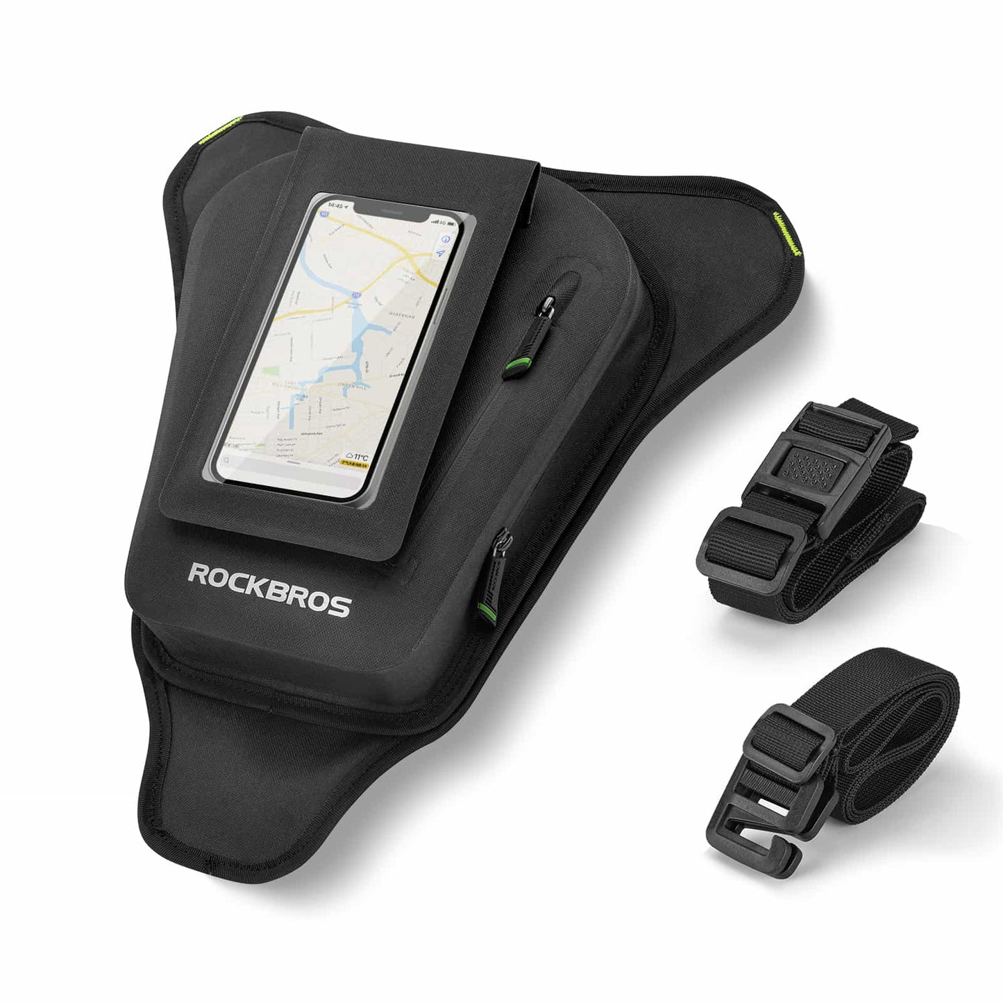 Sacoche de réservoir de moto ROCKBROS, sacoche de jambe avec ventouse magnétique