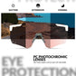 ROCKBROS Lunettes de vélo ultra-légères et photochromiques (UV400)