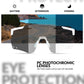 ROCKBROS Lunettes de vélo ultra-légères et photochromiques (UV400)