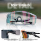 ROCKBROS Lunettes de vélo ultra-légères et photochromiques (UV400)