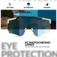 ROCKBROS Lunettes de vélo ultra-légères et photochromiques (UV400)