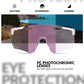 ROCKBROS Lunettes de vélo ultra-légères et photochromiques (UV400)