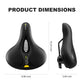 Selle de vélo étanche pour VTT et vélo de route en mousse à mémoire de forme ROCKBROS