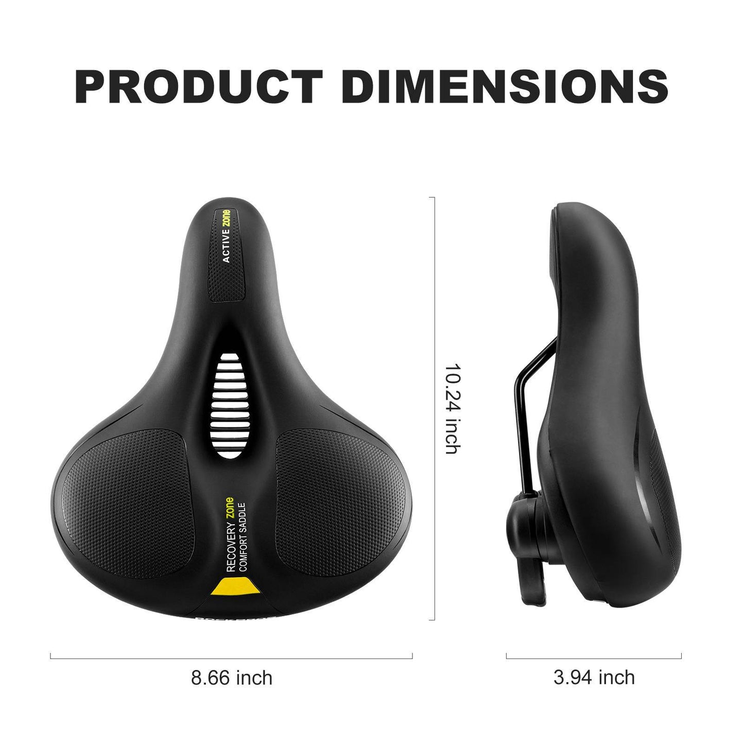 Selle de vélo étanche pour VTT et vélo de route en mousse à mémoire de forme ROCKBROS