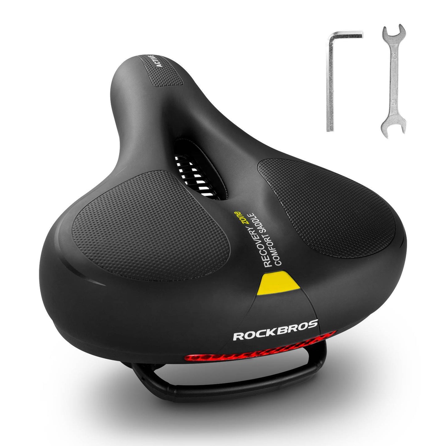 Selle de vélo étanche pour VTT et vélo de route en mousse à mémoire de forme ROCKBROS