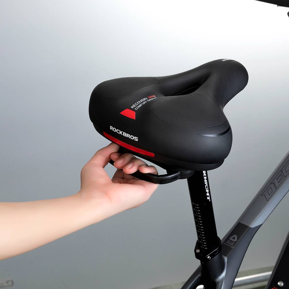 Selle de vélo étanche pour VTT et vélo de route en mousse à mémoire de forme ROCKBROS