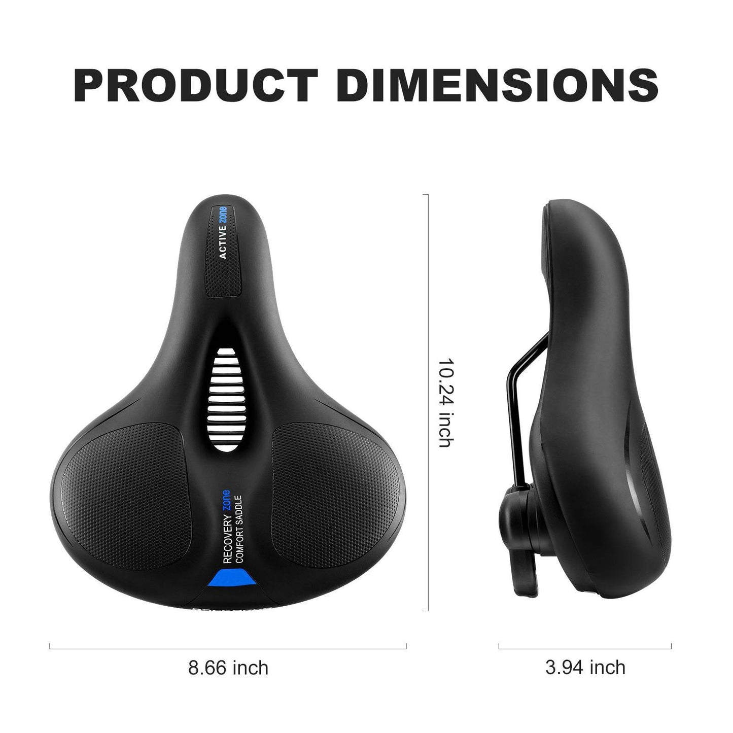 Selle de vélo étanche pour VTT et vélo de route en mousse à mémoire de forme ROCKBROS